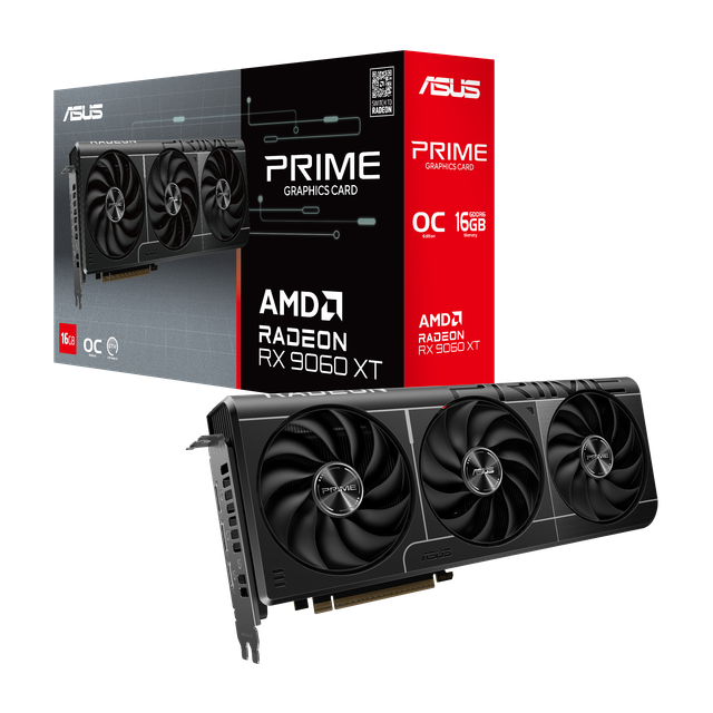TARJETA DE VIDEO RX 9060XT 16GB ASUS PRIME GDDR6