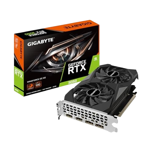 TARJETA DE VIDEO GIGABYTE LOW PROFILE RTX 3050 6GB 