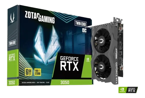 TARJETA DE VIDEO ZOTAC RTX 3050 6GB TWIN EDGE GDDR6 OC