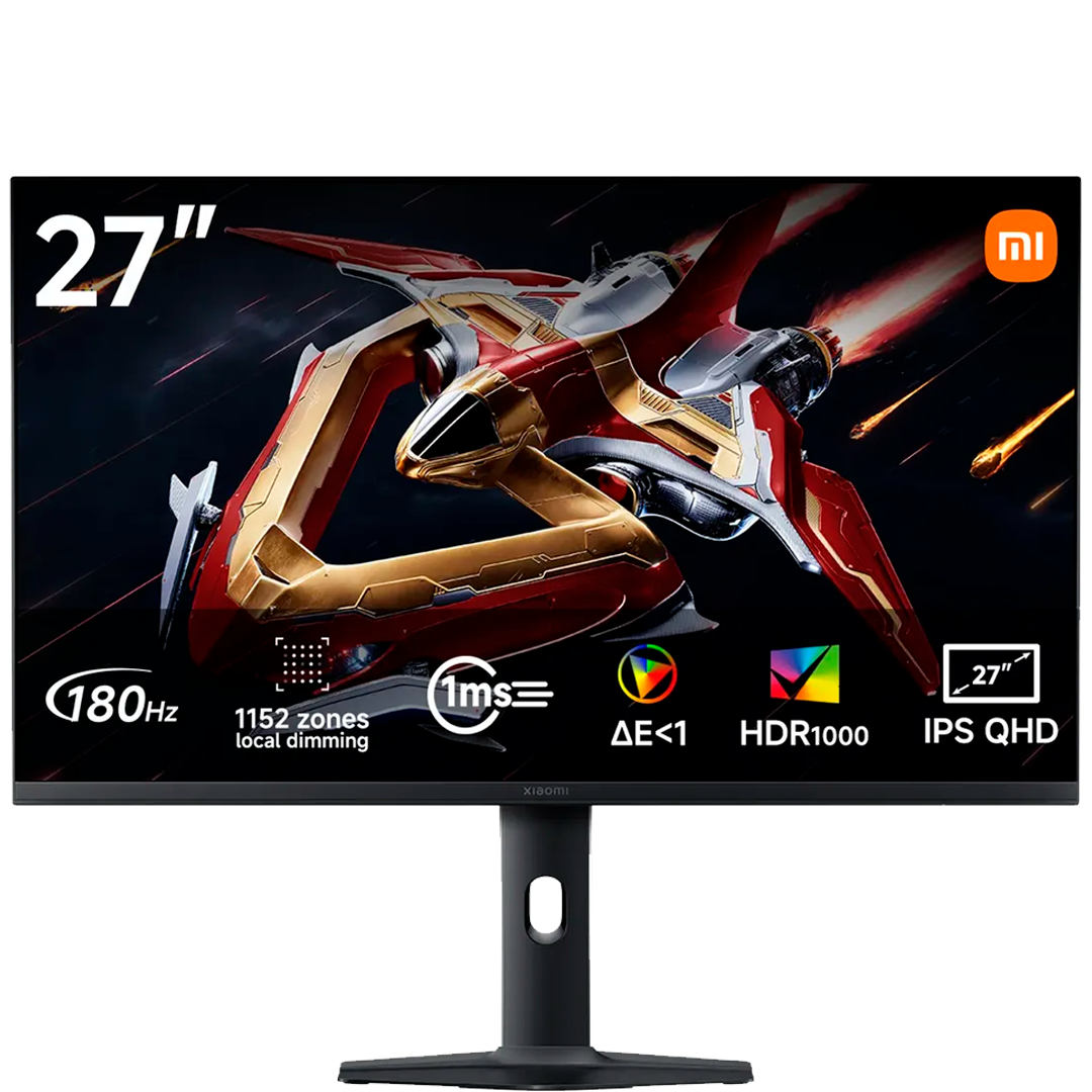MONITOR XIAOMI MINI LED G PRO 27QI 2026 27“ QHD 2K 2560x1440/180HZ/1MS HDR1000