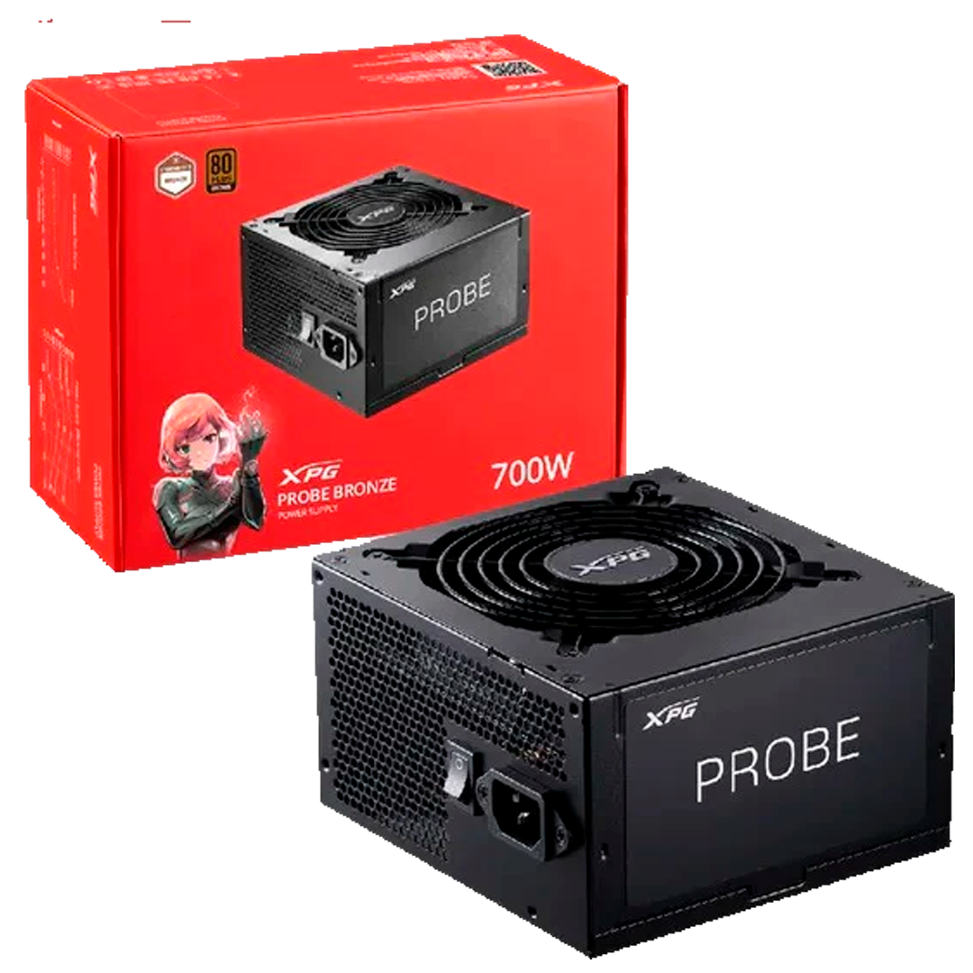 FUENTE DE PODER, XPG, 700W PROBE 80+ BRONZE BKCUS