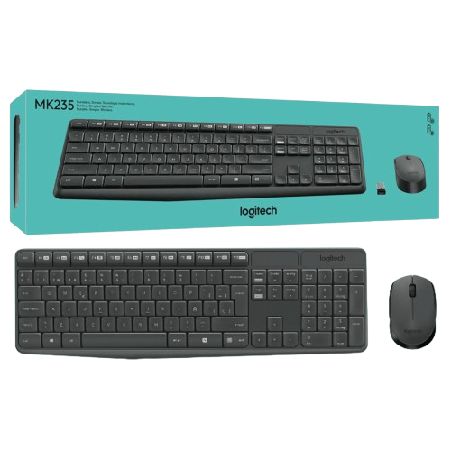 COMBO TEC+MOU LOGITECH MK235 WIRELESS