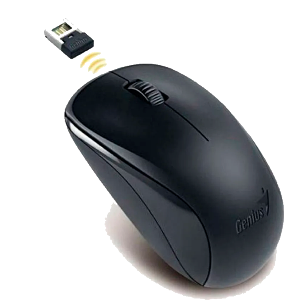 MOUSE, GENIUS, NX-7000 WIRELESS BLUEEYE BLACK