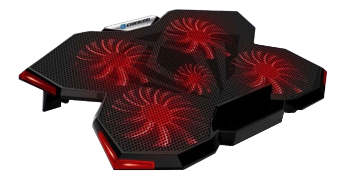 COOLER LAPTOP, CYBERCOOL, HA-K3 ROJO