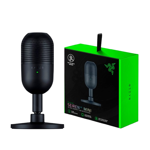  MICROFONO, RAZER, SEIREN V3 MINI SUPERCARDIOID C/N SENSOR TOUCH BLACK