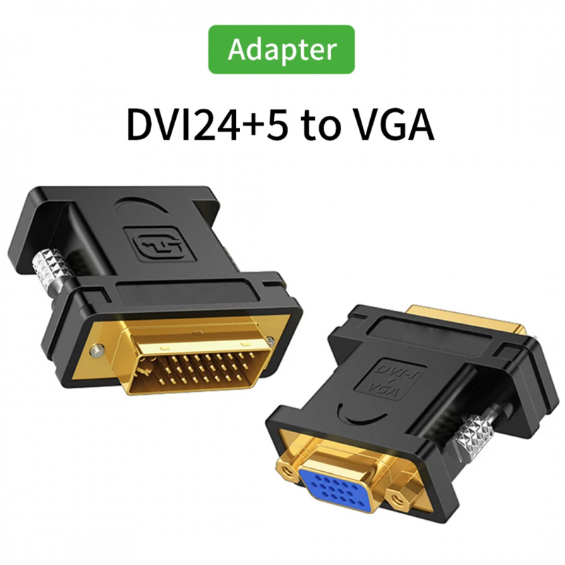 ADAPTADOR DVI  TO VGA 24+5