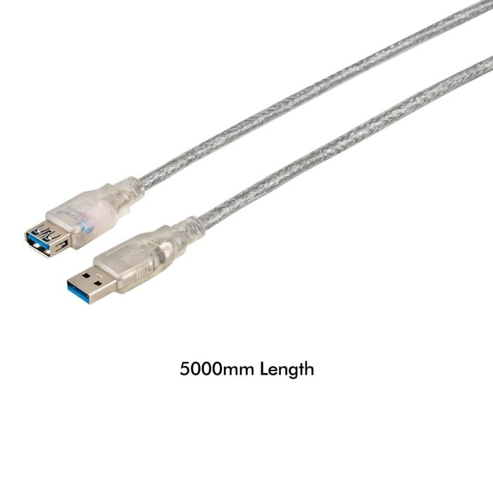CABLE EXTENSION USB DE 5M