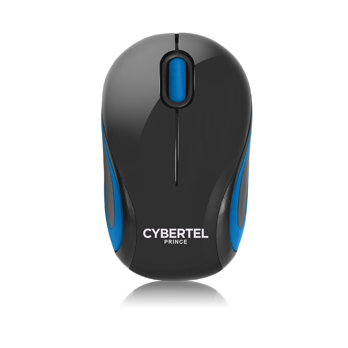 PRINCE BLACK/BLUE CYB M300-2M MOUSE BT+WIFI CYBERTEL