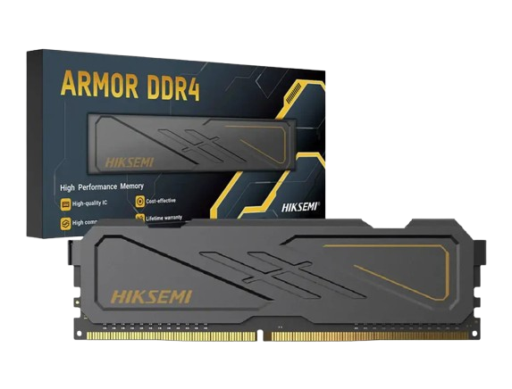 MEMORIA RAM, HIKSEMI, ARMOR, 16GB 2666MHZ DDR4 CL19 NEGRO