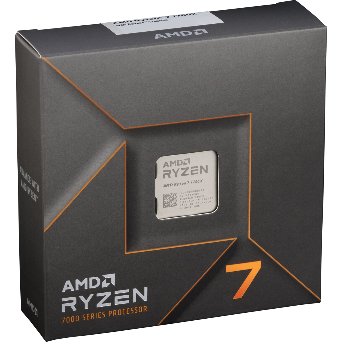 PROCESADOR, AMD, RYZEN 7 7700X AM5